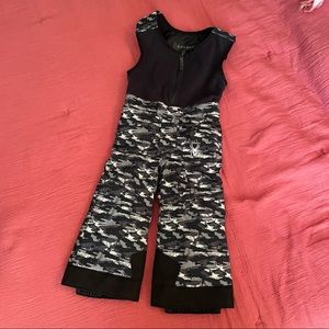 Spyder Insulated Ski Pant - Size 2 Toddler with “room to grow”